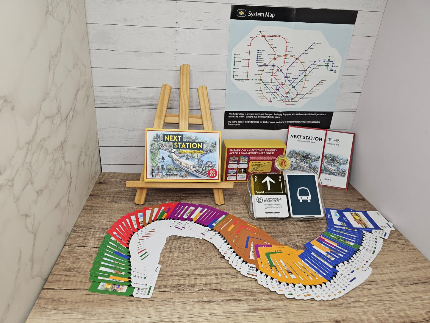 NEXT STATION: The Singapore MRT Game (SG60 Edition)